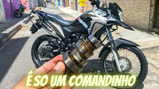 Retrovisores da F800 na Xre 190 2023 [upl. by Ataynek]