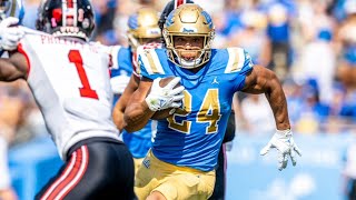 The best plays from Zach Charbonnet’s careerhigh rushing performance  Utah vs UCLA  Highlights [upl. by Osugi]