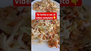 Haz esta receta de Repollo con Vegetales y Huevos al Horno receta repollo cocinavegetariana [upl. by Aleek510]