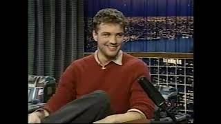 Ryan Phillippe on Late Night January 7 2002 [upl. by Annairol]