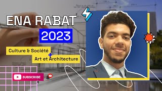 ENA RABAT 2023 📚 Culture amp Société  Art et Architecture 🔥 Correction 100 complète et correcte [upl. by Nhguavaj182]