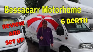 Bessacarr Motorhome  Bessacarr 495 Motorhome ReviewSet Up [upl. by Ebberta]