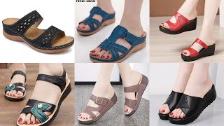 STYLISH AND COMFORTABLE FOOTWEAR COLLECTION FOR LADIES [upl. by Marras]