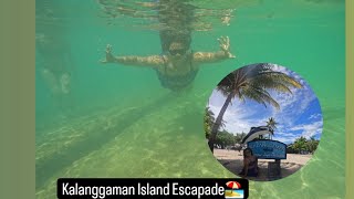 Kalanggaman Island Escapade beach fyp pilipinas [upl. by Yelssew]