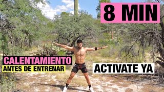 Calentamiento Para Antes de Entrenar  8 minutos Para Activarte [upl. by Mrots]