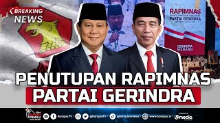 LIVE  Pidato Jokowi amp Prabowo di Penutupan Rapimnas Gerindra [upl. by Abbey406]