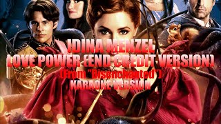 Love Power End Credit Version From Disenchanted  Idina Menzel Instrumental Karaoke KARAOKampJ [upl. by Clemmy]