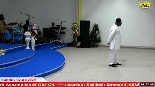 New Covenant Assemblies of God Church Frankfurt Live Stream [upl. by Alisha]