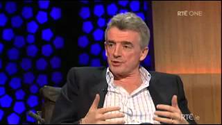 Michael O Leary  Late Late Show 2012 12 [upl. by Ardnaek]