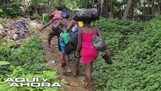 Violaciones y asaltos el duro camino de estos migrantes en su paso por la selva de El Darién [upl. by Dabbs170]