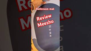 Bathroom mat meesho review unboxing Bathroom makeover [upl. by Osswald965]