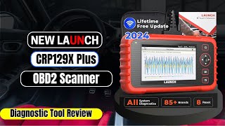 LAUNCH CRP129X Plus OBD2 Scanner Review [upl. by Aivan]