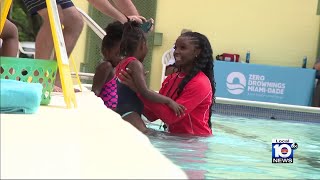 MiamiDade launches new Zero Drownings initiative [upl. by Adria]