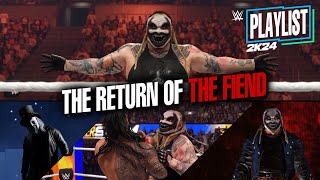 THE RETURN OF THE FIEND  WWE 2K24 Universe Mode [upl. by Eiramadnil963]