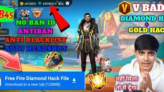 Free Fire diamond Hack ob45  Free Fire diamond Hack 2024  Headshot Panel [upl. by Keon]