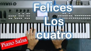 Felices los 4 Maluma Ft Marc Anthony  Piano Cover  MoroMusicPiano [upl. by Tenney928]