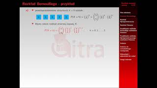 Rachunek prawdopodobieństwa 17 rozkłady zmiennej losowej typu skokowego cz 2 [upl. by Ysnat]