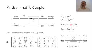 Microwave Chapter 07 Lecture 05 Symmetric and Asymmetric Couplers [upl. by Euh4]