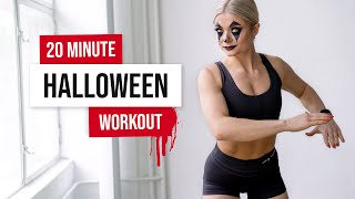 20 MIN HALLOWEEN HIIT Workout  Full Body Cardio No Equipment No Repeat  HAPPY HALLOWEEN 🎃 [upl. by Innis]