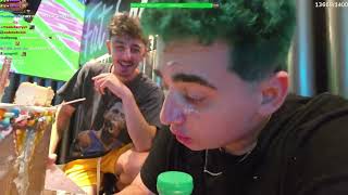 Lacy amp FaZe Rug Eating Challenge [upl. by Yetsirhc]