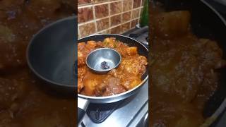 Smoky Chicken Gravy food indianfood smokyflavors chicken ytstudio ytshort shorts nonveg [upl. by Ogg]