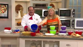 Sistema Set of 4 Microwave Cooking Bowl Set with Pat JamesDementri [upl. by Sherar]