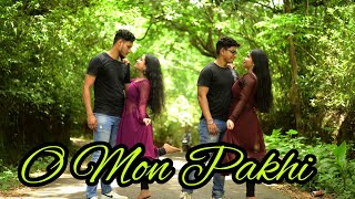 O mon Pakhi  ও মন পাখি  Mon Je Kore Uru Uru  Cover Dance [upl. by Amble227]