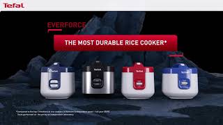 TEFAL EVERFORCE MECHANICAL RICE COOKER [upl. by Ainelec]