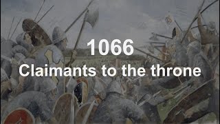 Claimants to the Throne The Battle for England in 1066  Year 7 History [upl. by Zapot]