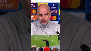 quotI Want To Harm Myselfquot Pep Guardiola Jokes After 33 Man City Tie Against Feyenoord pepguardiola [upl. by Russian28]