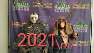 Sinister Creature Con 2021 Pin and Autograph Haul [upl. by Perloff]