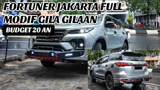 FORTUNER ASAL JAKARTA FULL MODIF GILA GILAAN DI TOKO NEW KUSUMA VARIASI MAKASSAR [upl. by Stoneham]