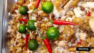 HOW TO COOK BAGNET SISIG SISIG ILOCANO BEST SISIG ManoKing [upl. by Etselec]