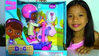 Disney RC Doc McStuffins Scooter  Doc McStuffins Doll [upl. by Relyuhcs]