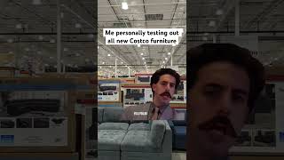 Me personally testing out all new Costco furniture costco kirklandsignature [upl. by Aenotna196]