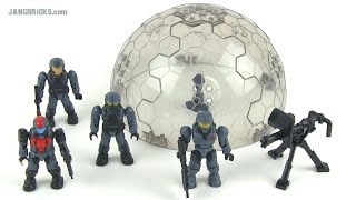 Mega Bloks Halo 97070 Covert Ops Battle Unit reviewed [upl. by Oicam]