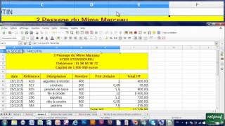 20  Calcul de pourcentage tva remise frais facturation avec Calc [upl. by Vivianna]