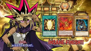 The Winged Dragon Of Ra X Dark magician  Insane Finish  YuGiHo Master Duel [upl. by Nosneh]