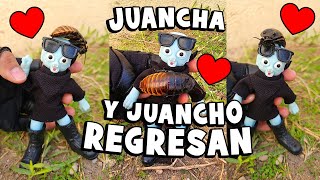 🪳 JUANCHA y JUANCHO REGRESAN 🥰 viral juancha insectos educativo humor animales halloween [upl. by Gilead]