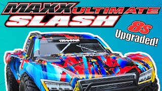 Upgrading The Traxxas Maxx Slash amp Running It On 8S  Is It Better [upl. by Vittorio]