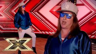 Honey G quotSHUT IT DOWNquot with Missy Elliott rap  The X Factor Auditions [upl. by Alyworth]