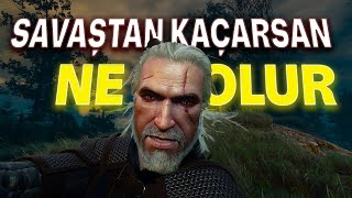 THE WITCHER 3  GERALT SAVAŞLARDAN KAÇARSA NE OLUR [upl. by Grieve26]