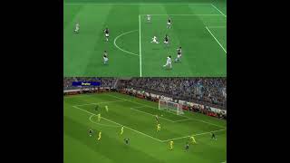 FIFA vs efootball  Ronaldo bicycle kick😈👽❗❗efootball fifa football pes fifamobileronaldocr7 [upl. by Latton]