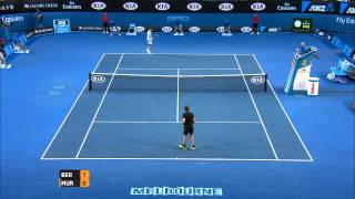 Andy Murrays serving shocker  Australian Open 2015 [upl. by Tamra]