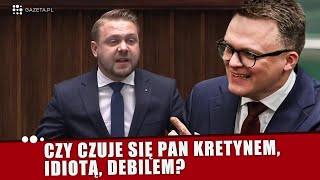 Ozdoba do Hołowni Czy czuje się pan kretynem idiotą debilem [upl. by Draned590]