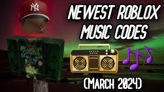 Roblox Music CodesIDs March 2024 WORKING ROBLOX ID [upl. by Adelind]