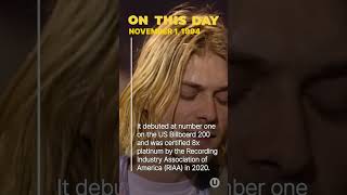 On this day November 1 1994 Nirvana released quotUnplugged In New Yorkquot [upl. by Braynard]