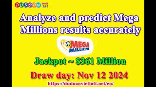 How to get Mega Millions number predictions for Tuesday 12112024 Jackpot  361 Million [upl. by Anaira]