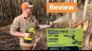 Ryobi Cordless Power Washer Review Blast Away Dirt and Debris [upl. by Llehcear]