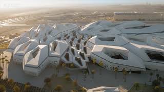 Most unbelievable building on earth  Zaha Hadids work KAPSARC House for the future [upl. by Ver548]